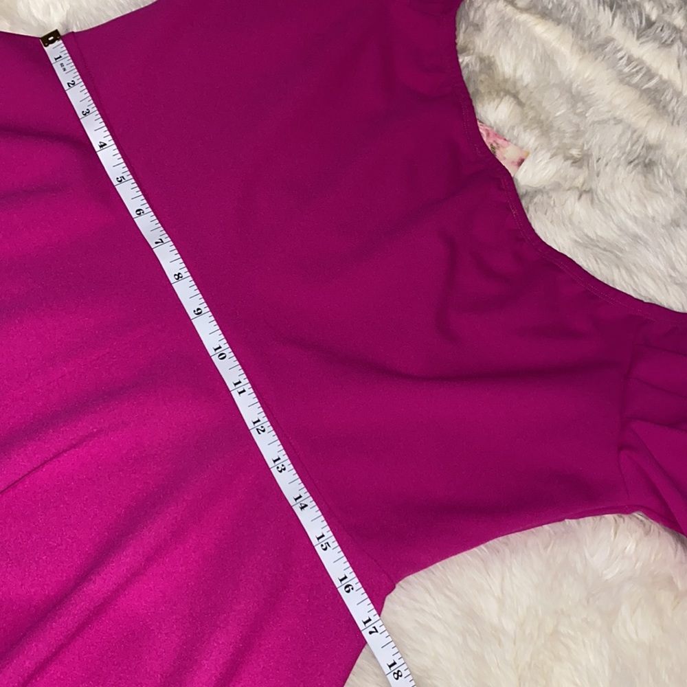 Boutique Retro Style Pink Dress Size 1X - Picture 9 of 13